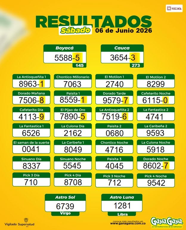 06 de Junio 2026